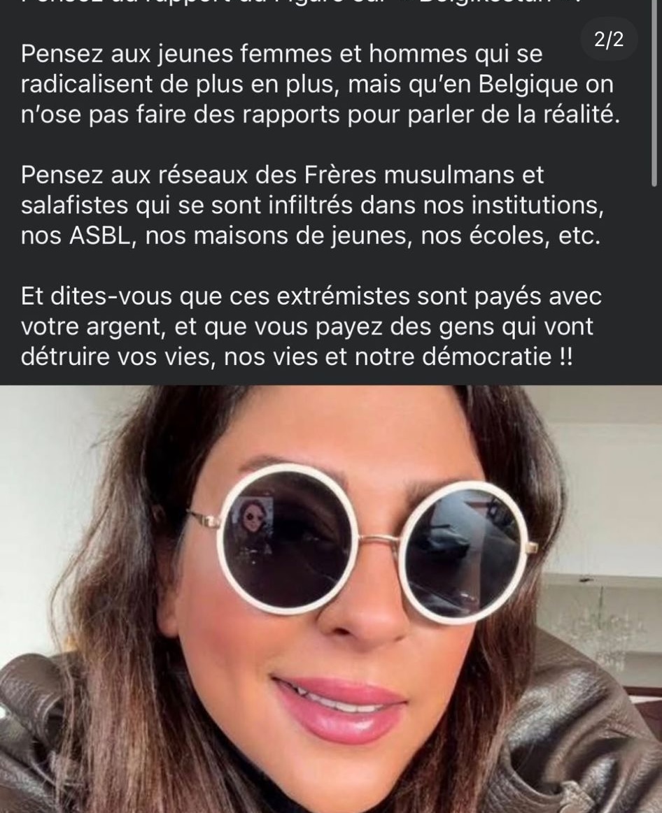 Une élue locale MR dénoncée pour ses amalgames entre religion, origine et menace sécuritaire