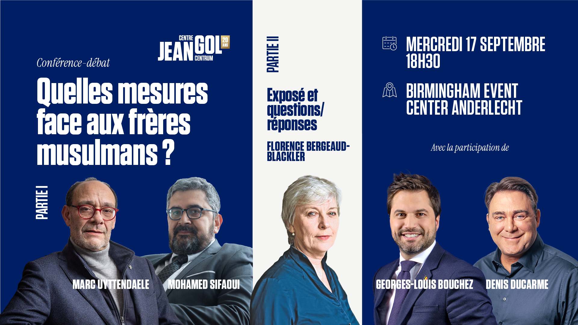 Le virage identitaire du MR exposé dans une conférence islamophobe