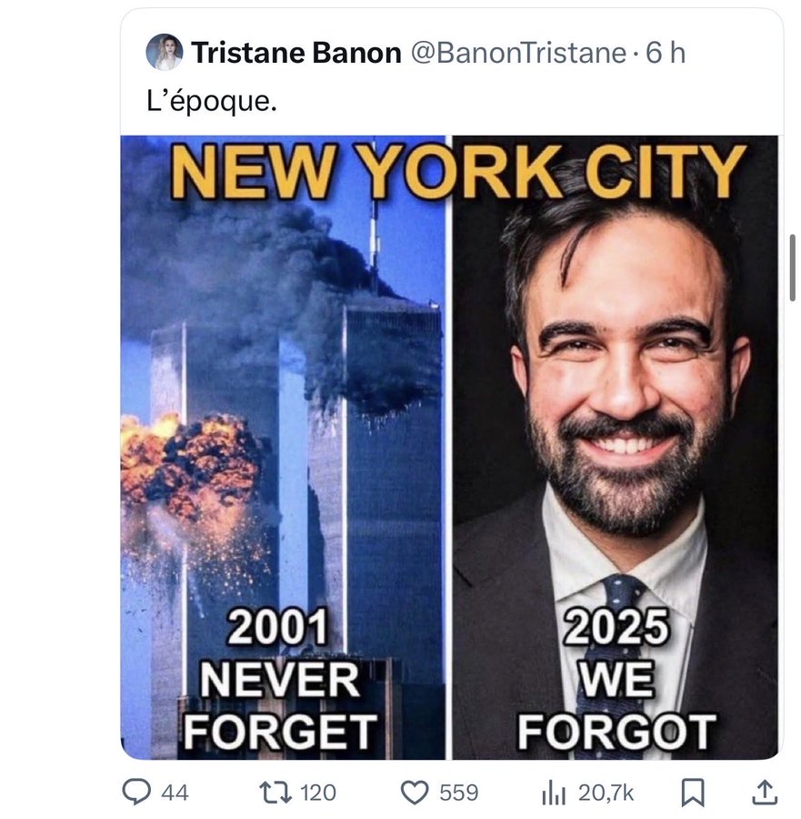 Franc-Tireur et Caroline Fourest mènent une diabolisation arabophobe du maire de New York, relayée par Bouchez